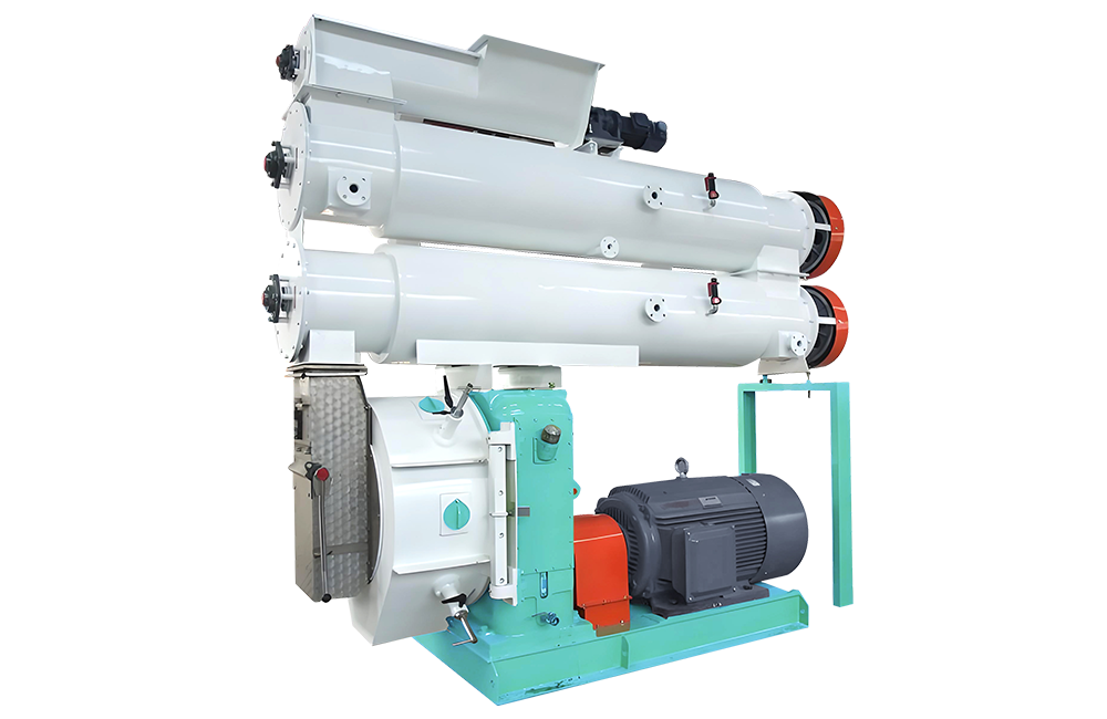 齿轮传动环模制粒机